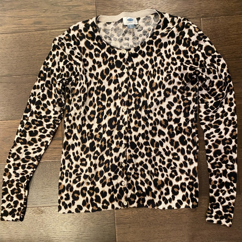 🐆Cheetah Print Cardigan